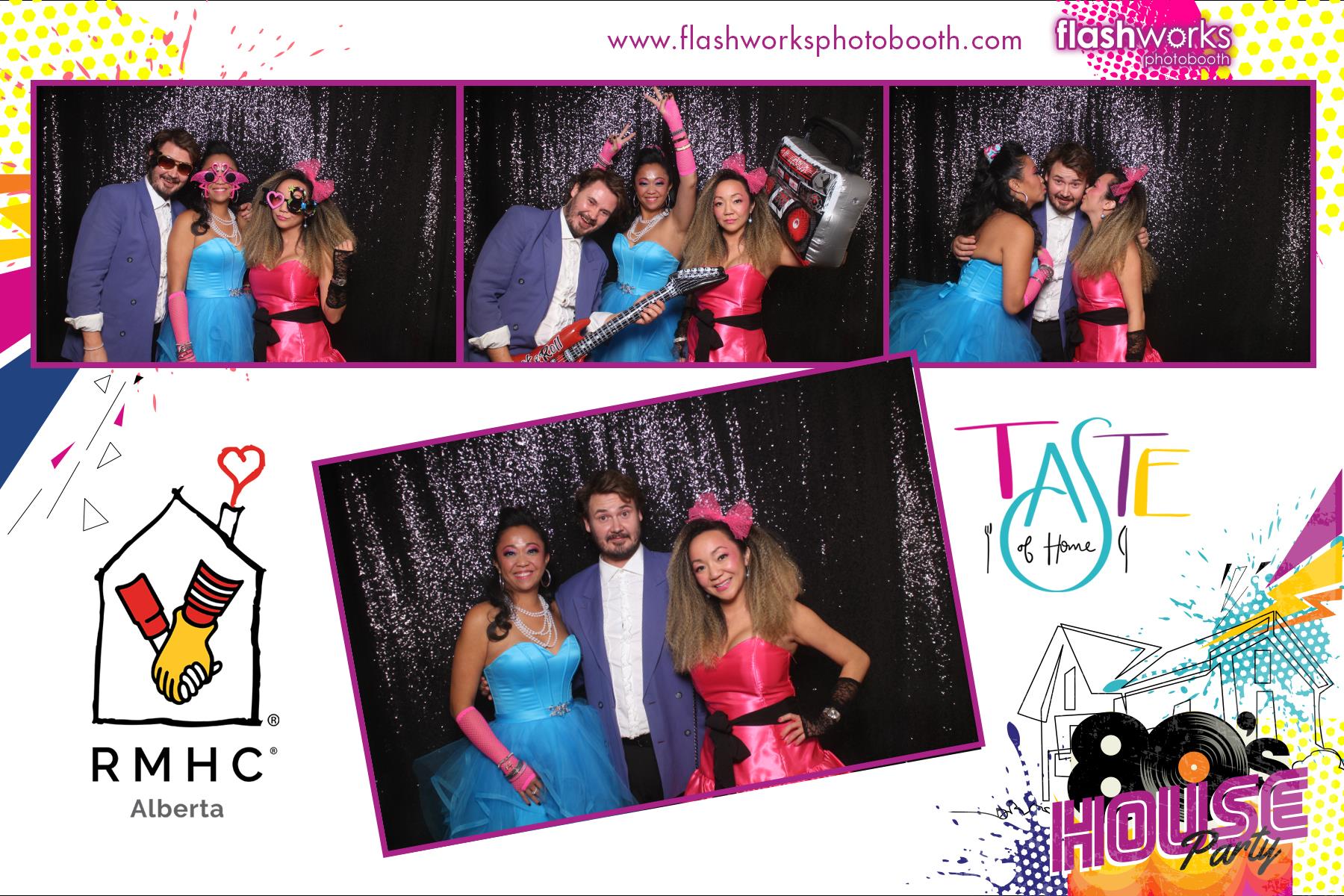 RMHC Alberta - Taste of Home Gala - 80s House Party | View more photos from the event at gallery.flashworksphotobooth.com/u/FlashworksPhotoboothInc/RMHC-Alberta-Taste-of-Home-Gala-80s-House-Party